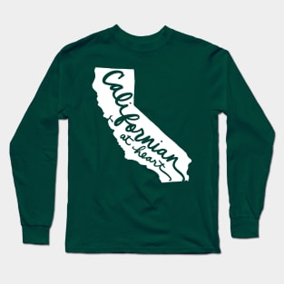 Californian At Heart: California State Pride Long Sleeve T-Shirt